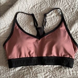 Pink Sports Bra